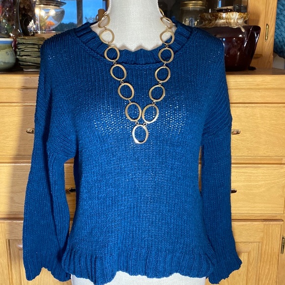 Premier Designs 33”! Large GOLD Chain Link Necklace! 🔥WEAR it as a BELT! ❤️🎄 - Picture 3 of 8